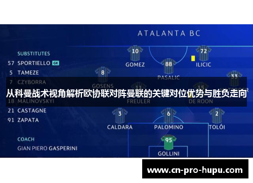 从科曼战术视角解析欧协联对阵曼联的关键对位优势与胜负走向