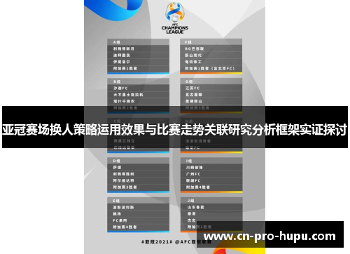 亚冠赛场换人策略运用效果与比赛走势关联研究分析框架实证探讨 亚冠赛场换人策略运用效果与比赛走势关联研究分析框架实证探讨